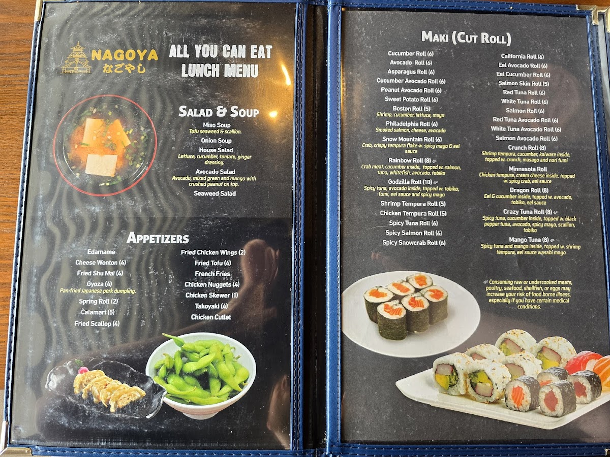 Menu Nagoya Sushi All You Can Eat-1
